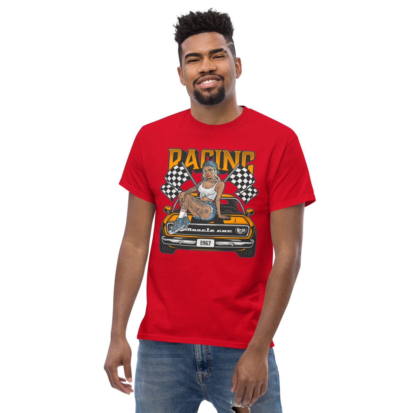 Racing  tee